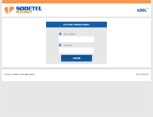 Tablet Screenshot of dslinfo.sodetel.net.lb